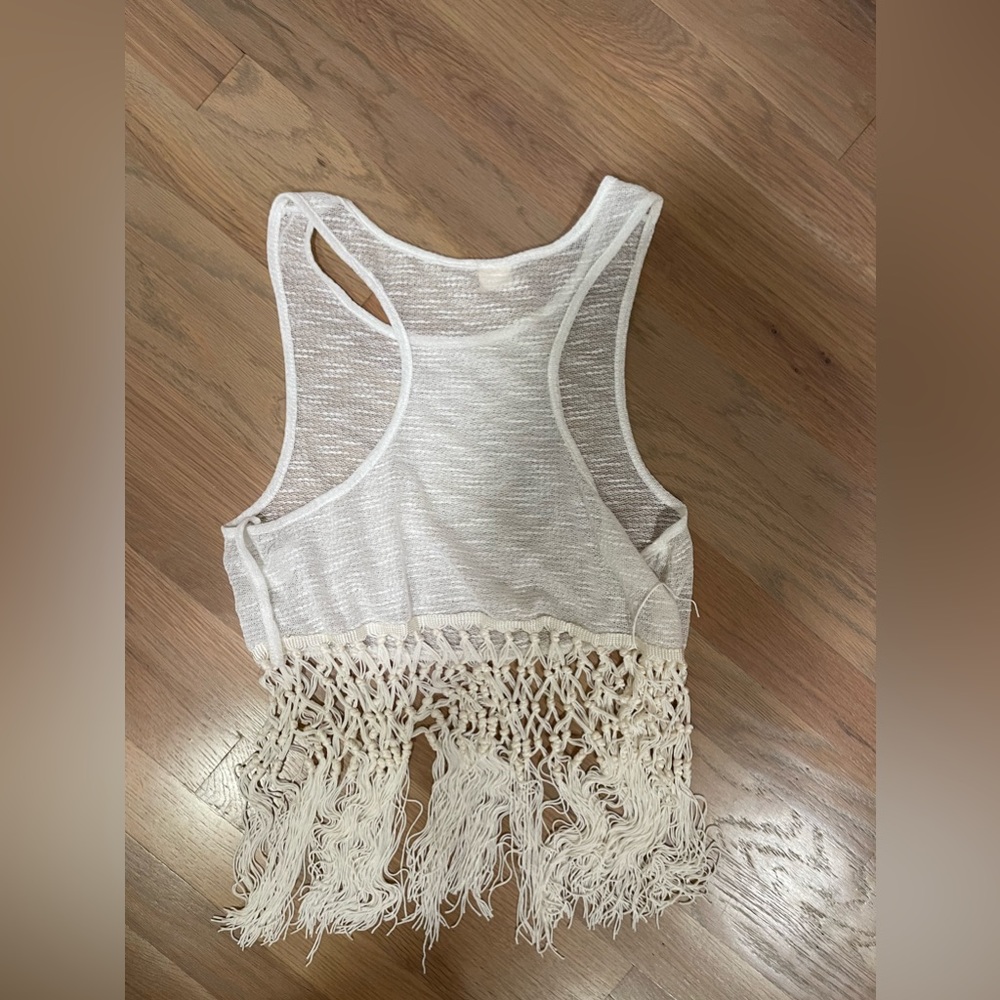 Surf Gypsy Tassel cropped top